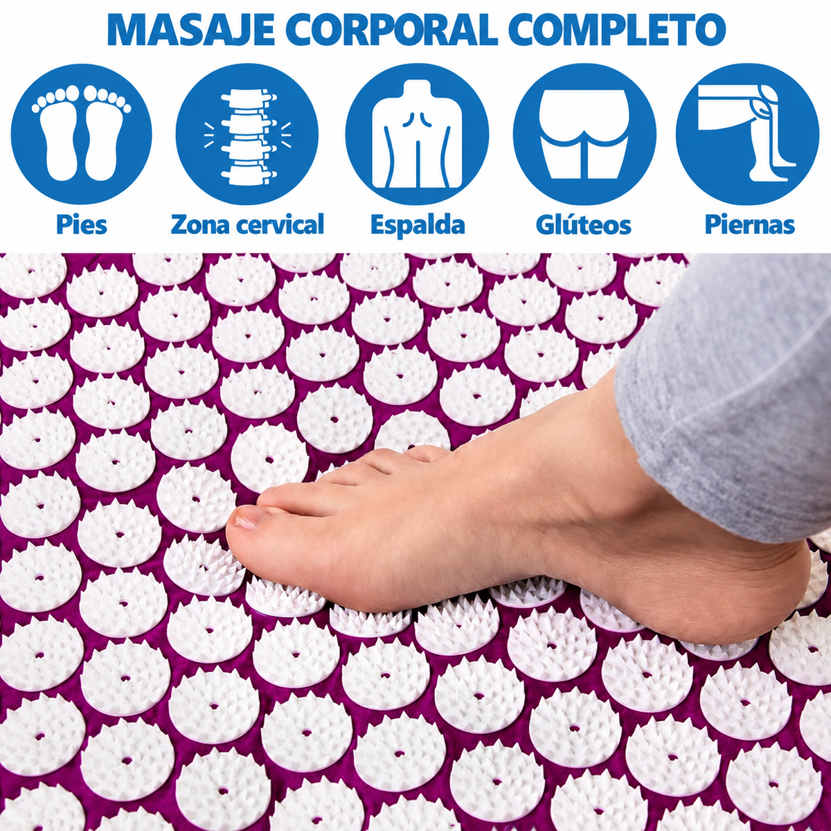 AcuRelax™ — Esterilla de Acupresión
