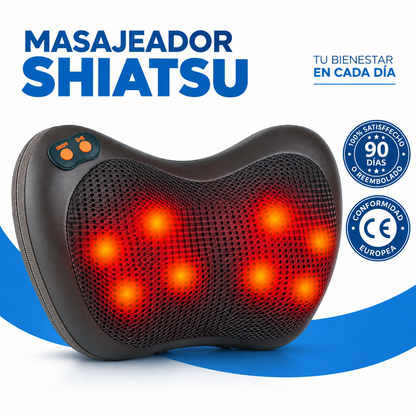 CerviRelax™ — Masajeador Shiatsu Cervical Eléctrico
