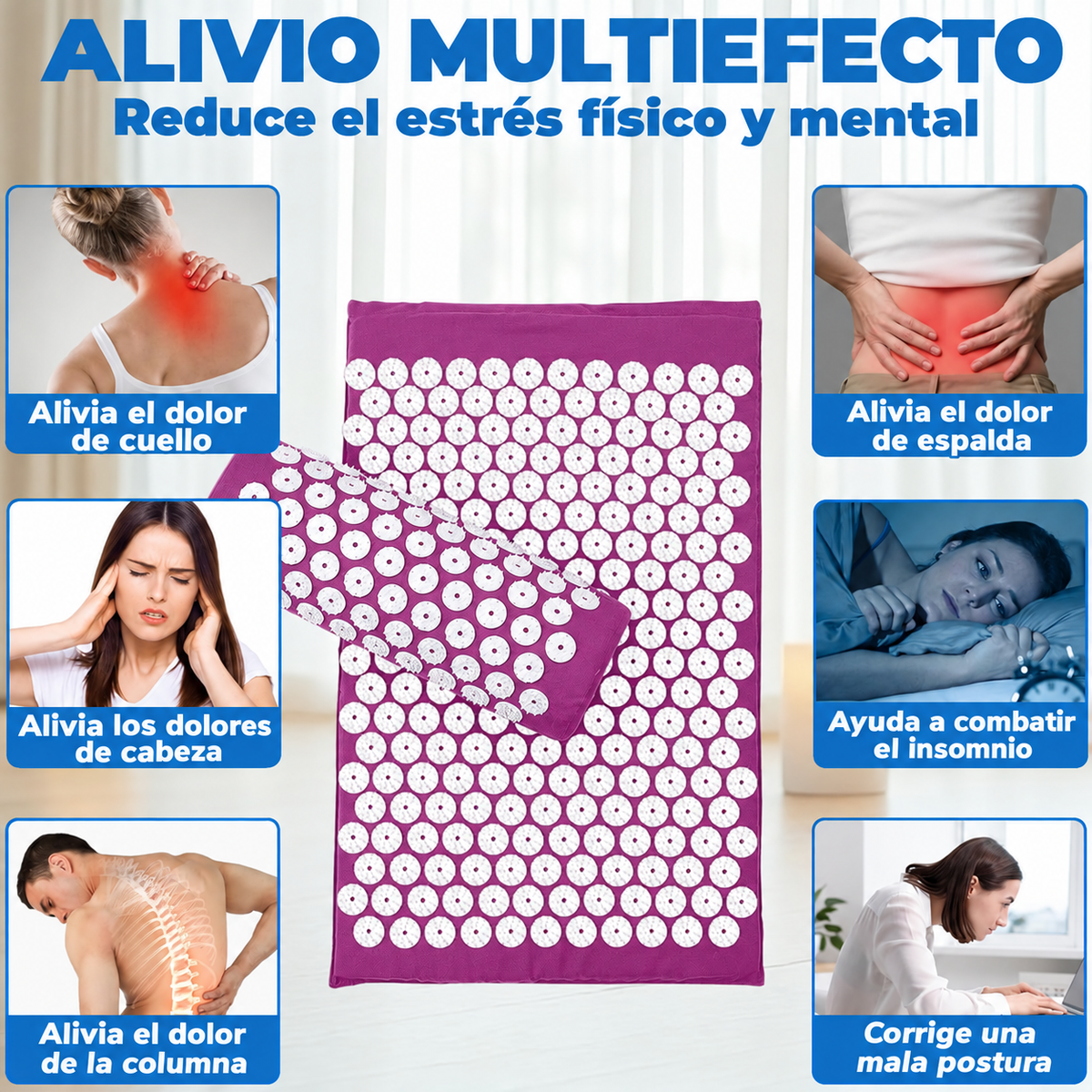 AcuRelax™ — Esterilla de Acupresión