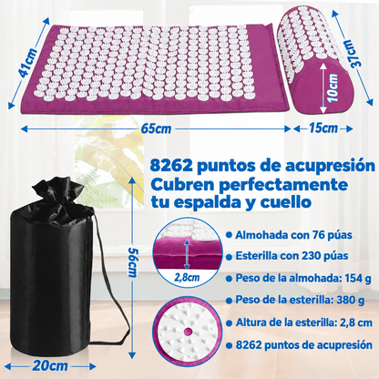 AcuRelax™ — Esterilla de Acupresión