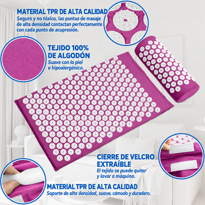 AcuRelax™ — Esterilla de Acupresión
