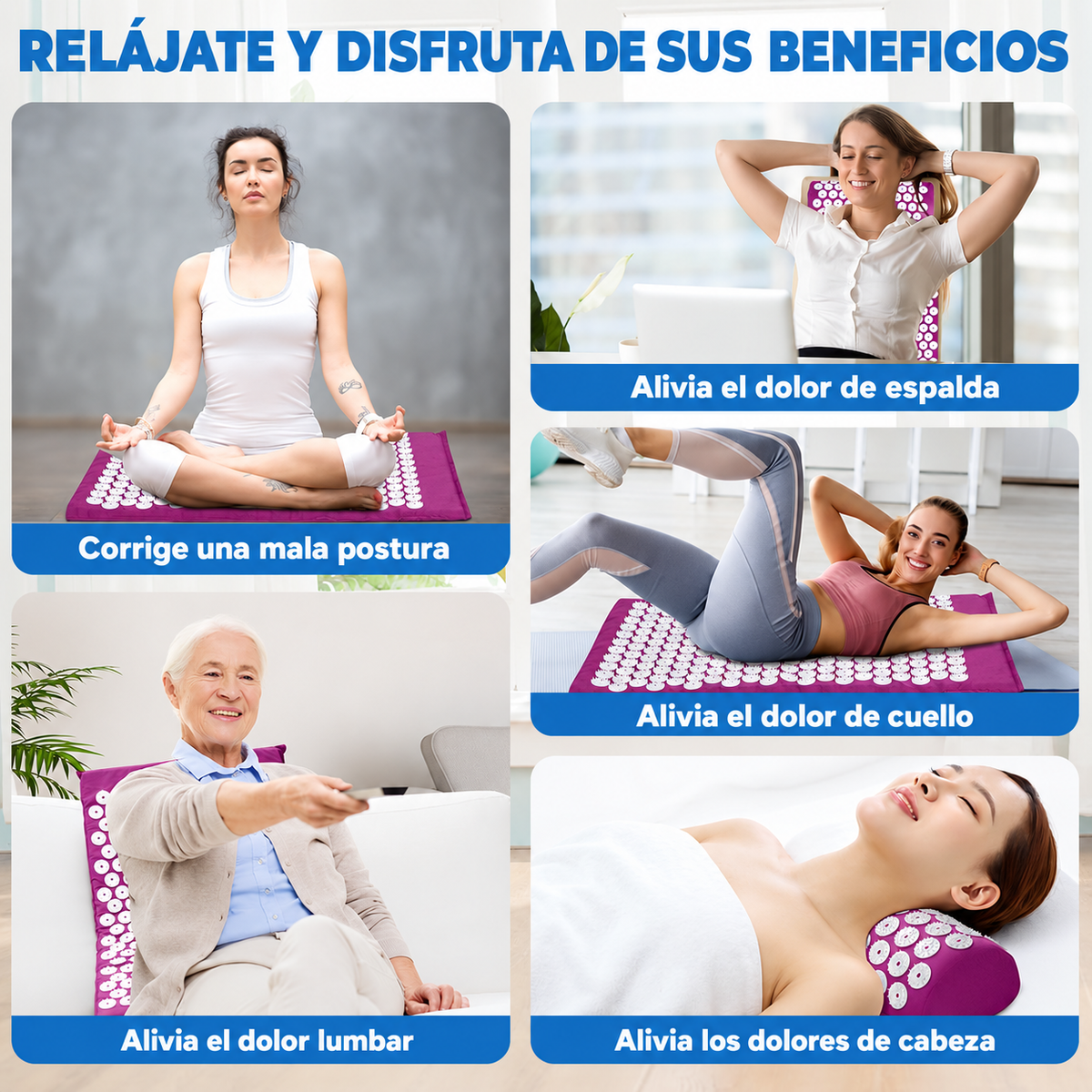 AcuRelax™ — Esterilla de Acupresión