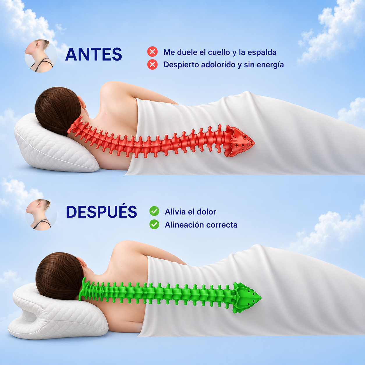 Somnia™– Almohada Cervical