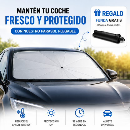 Parasol Valora™ — Protección Solar para tu Coche