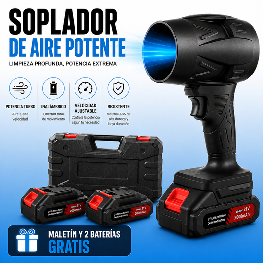 Soplador Inalámbrico Air Force™ + 2 Baterías