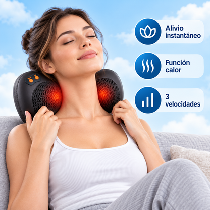 CerviRelax™ — Masajeador Cervical Eléctrico