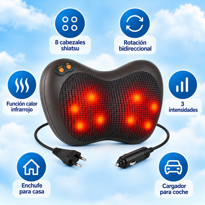CerviRelax™ — Masajeador Cervical Eléctrico