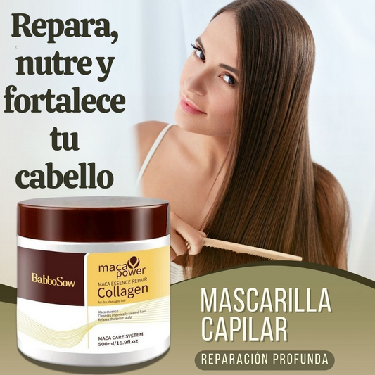 Mascarilla Capilar Babbosow - Reparación Profunda